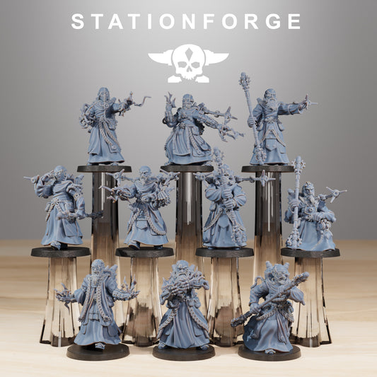 Produktfoto 28mm Tabletop Minis Stationforge: Forager Preachers