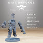Product photo 28mm tabletop minis Stationforge: Skillers
