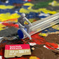 Product photo diorama and model building miniature figure: Spectator set, 60 figures 1:87 - H0 / 1:72 - 25mm