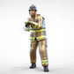 Produktfoto Diorama und Modellbau Miniatur Figur: Feuerwehrmann 1