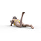 Product photo diorama and model building miniature figure: Woman at the beach 1