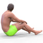 Product photo diorama and model building miniature figure: Man at the beach 2