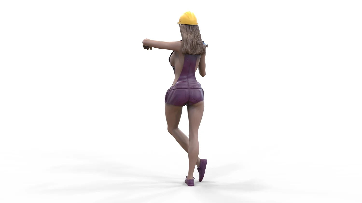 Product photo diorama and model building miniature figure: Mechanic 2