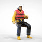 Produktfoto Diorama und Modellbau Miniatur Figur: Seenotretter Set, 8 Figuren
