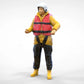 Produktfoto Diorama und Modellbau Miniatur Figur: Seenotretter Set, 8 Figuren